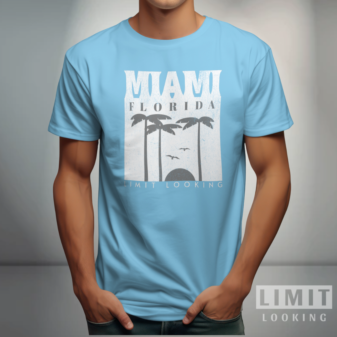 CAMISETA MIAMI - BLUE