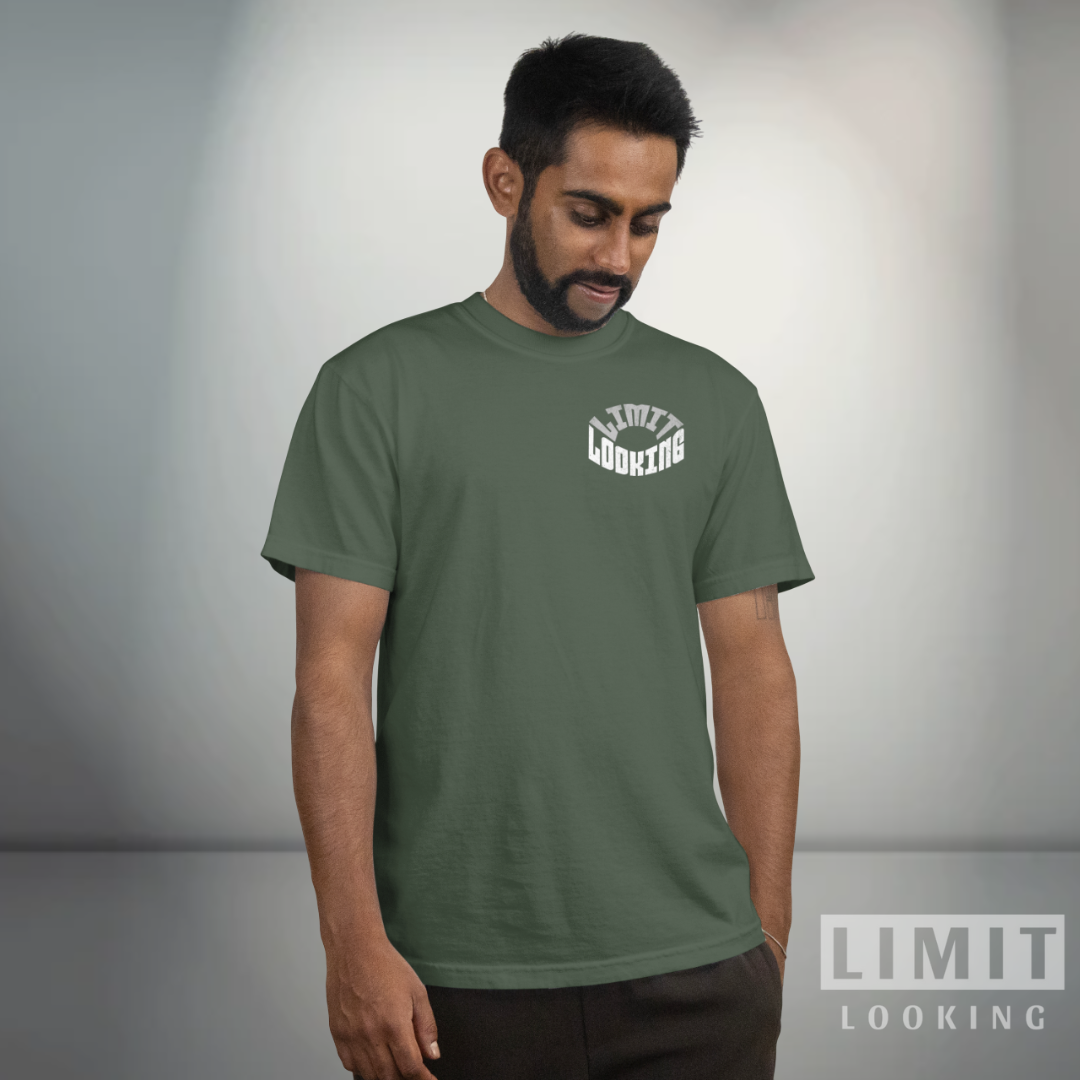 CAMISETA ROUND - VERDE MILITAR