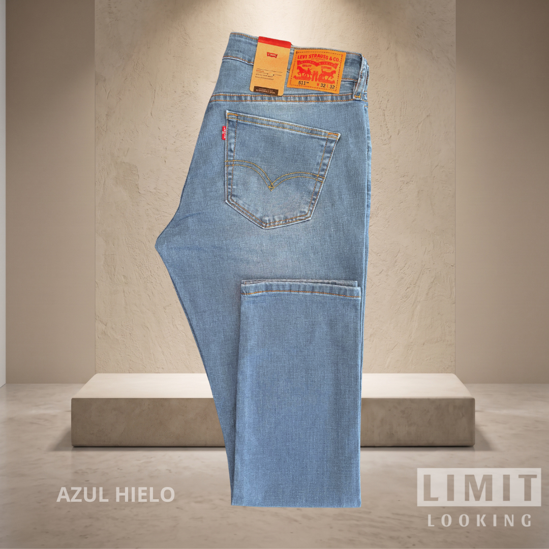 Azul Hielo - Levis 511 Slim