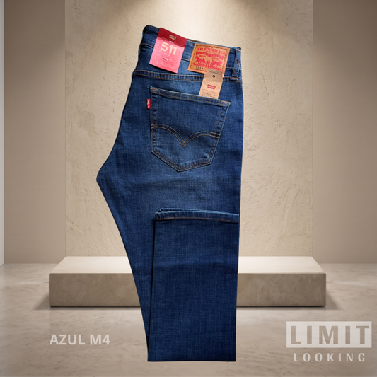 Azul M4 - Levis 511 Slim