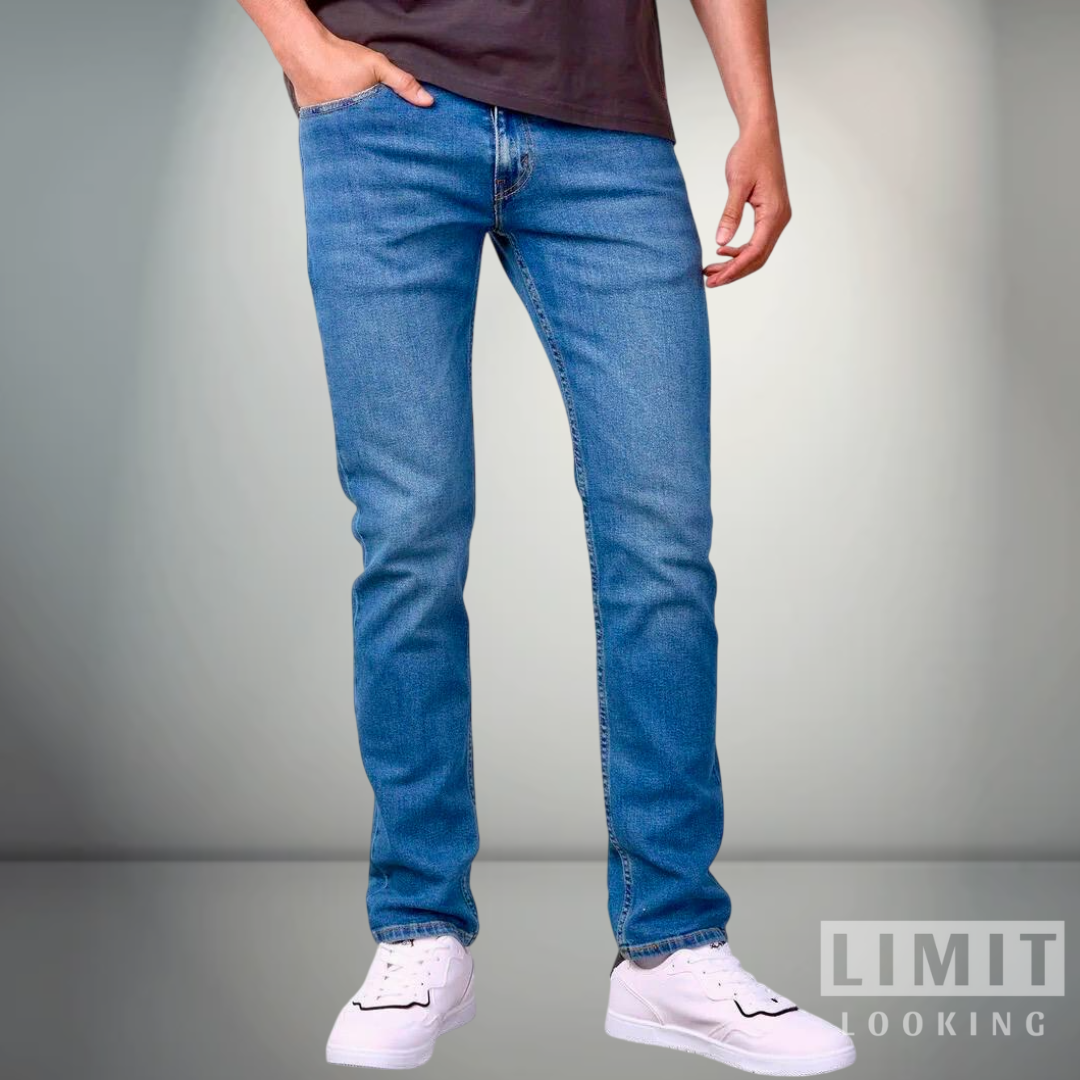Azul Stonne - Levis 511 Slim Hombre