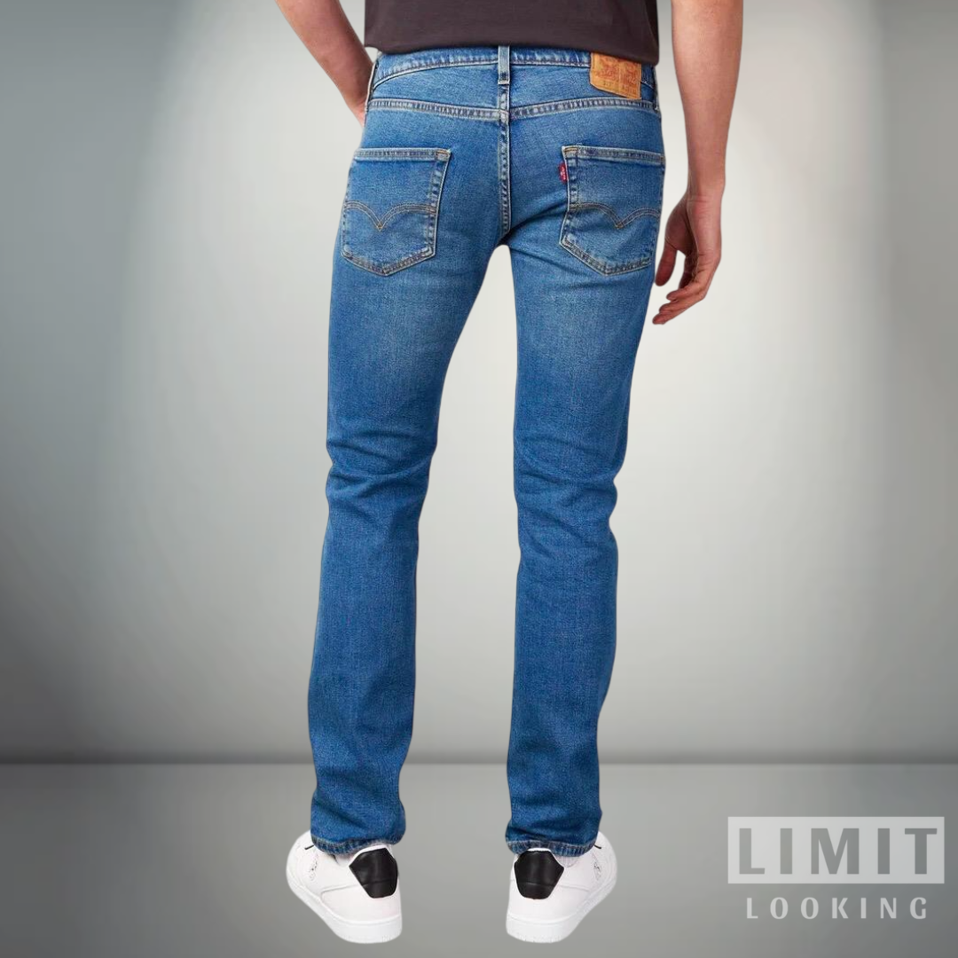 Azul Stonne - Levis 511 Slim Hombre