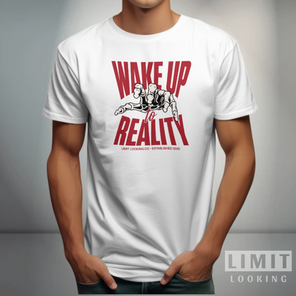CAMISETA WAKE UP - COLOR BLANCO