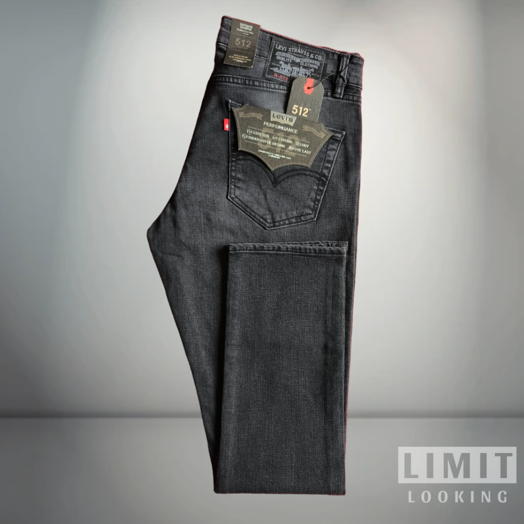 Gris Lavado - Levis 512 Slim Hombre