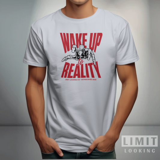 CAMISETA WAKE UP - GRAY