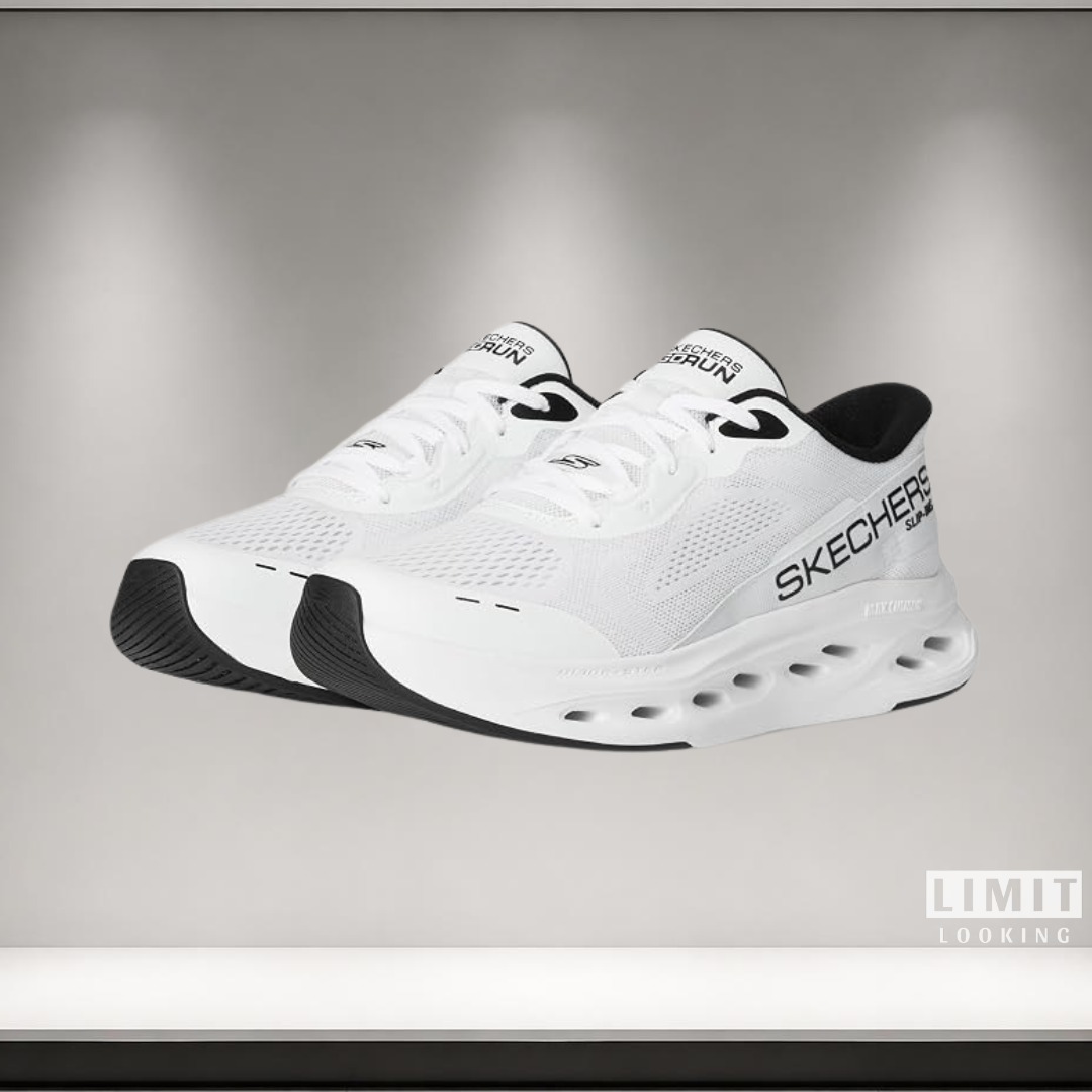 Skechers Max Cushioning Glide Step - Blanco