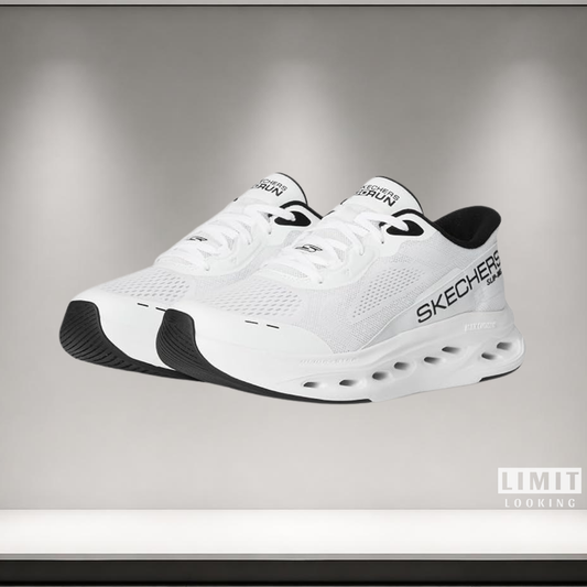 Skechers Max Cushioning Glide Step - Blanco