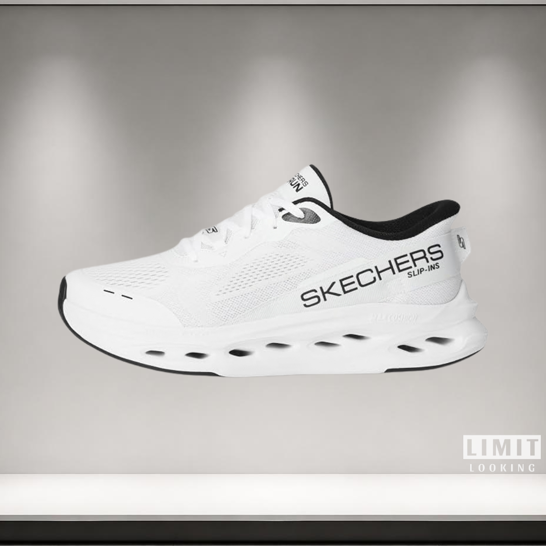Skechers Max Cushioning Glide Step - Blanco