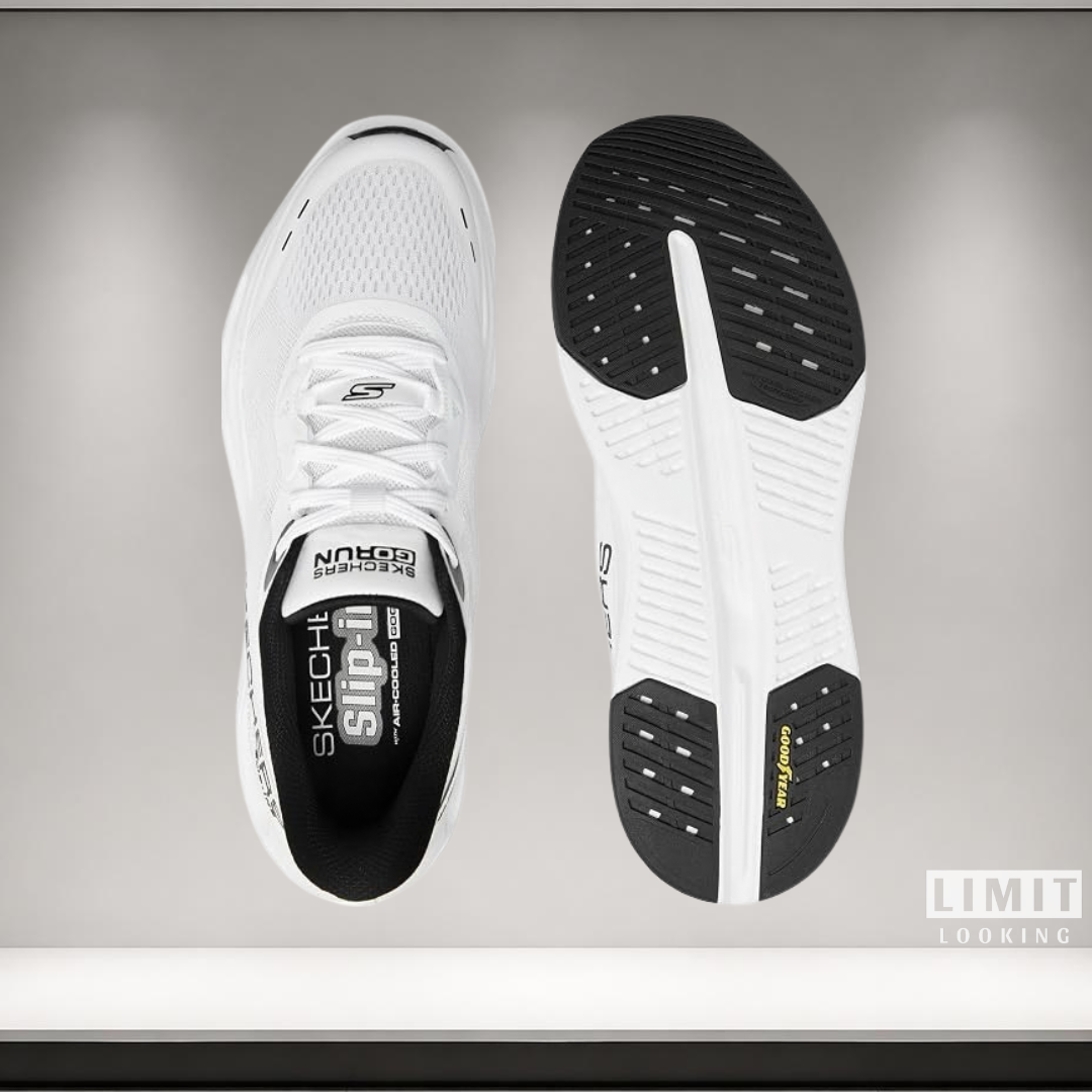 Skechers Max Cushioning Glide Step - Blanco