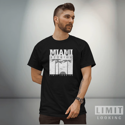 CAMISETA MIAMI - COLOR NEGRO