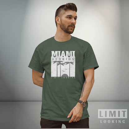 CAMISETA MIAMI - VERDE MILITAR