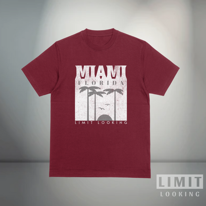 CAMISETA MIAMI - VINOTINTO