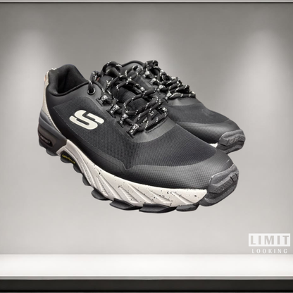 Skechers Max Protect Promote Track - Negro Blanco Beige