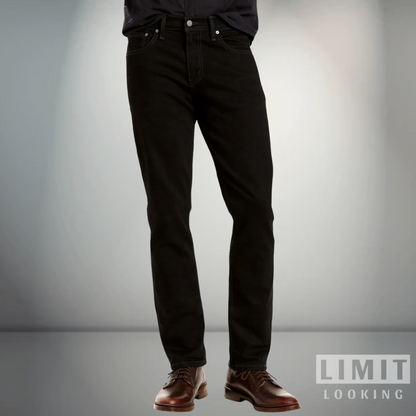 Negro Mate - Levis 512 Slim