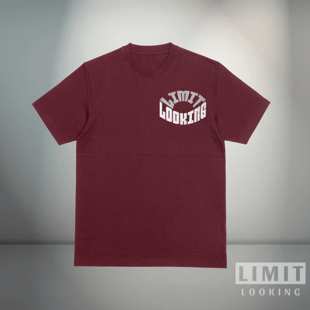 CAMISETA ROUND - ROJO VINO