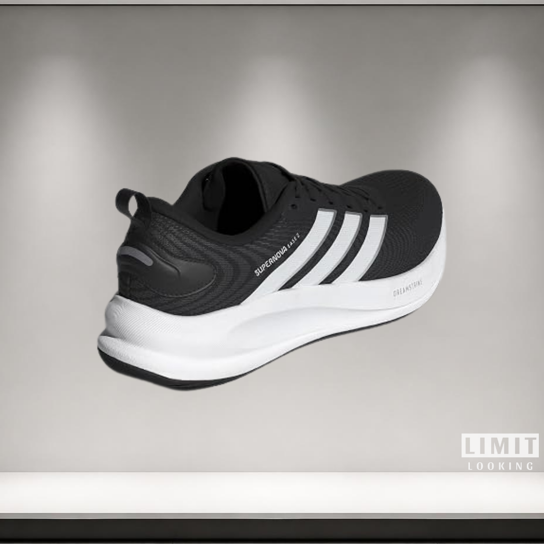 Tenis Super Nova Ease 2 - Negro y Blanco