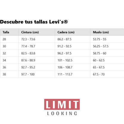 Azul M1 - Levis 511 Slim