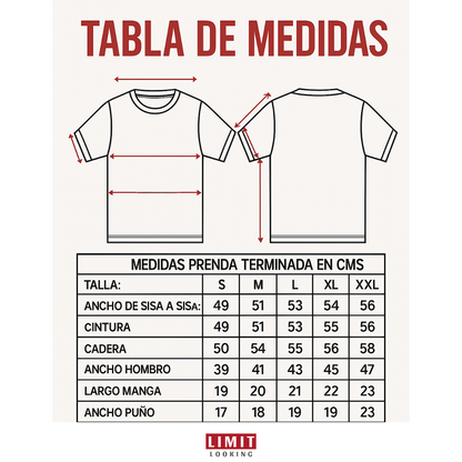 CAMISETA LIMIT X CALIFORNIA